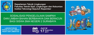 Sosialisasi Pengelolaan Sampah dan Limbah B3 Bagi Siswa SMAN 2 Surabaya
